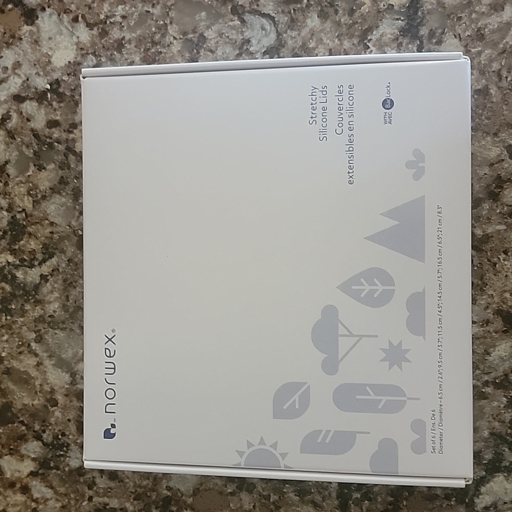 New Norwex stretchy lids